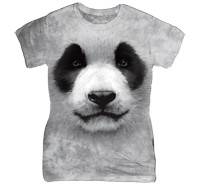 Big Face Panda available now at Novelty EveryWear!